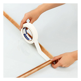 Клейкая лента малярная OfficeSpace, 25мм*50м, ШК