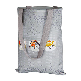 Сумка-шоппер ArtSpace"Sushi Cats", 31*39см. с карманом