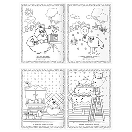 Суперраскраска А4, 40 стр., ТРИ СОВЫ "Ми-ми-мишки