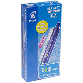 Ручка гелевая со стираемыми чернилами Pilot Frixion Clicker синяя (толщина линии 0,35 мм)