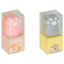 Ластик MESHU "Paw", ПВХ, 35*30*75мм фото Ластик MESHU "Paw", ПВХ, 35*30*75мм