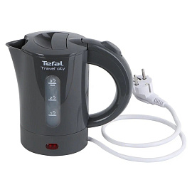 Чайник электрический Tefal Travel-o-city KO120130 чёрный