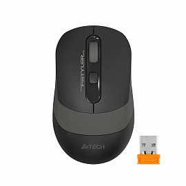 Мышь беспроводная A4Tech Fstyler FG10S черно-серая (FG10S GREY)