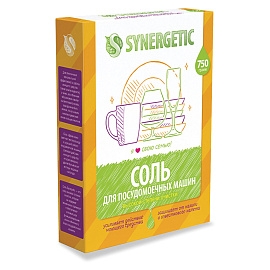 Соль для посудомоечных машин Synergetic 750 г
