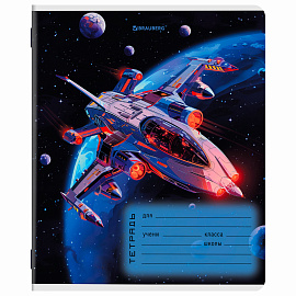 Тетрадь 12 л. BRAUBERG клетка, обложка картон, МИКС-2, 107269