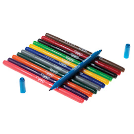 Фломастеры Jovi 12 цветов двухсторонние фото Фломастеры Jovi 12 цветов двухсторонние