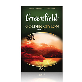 Чай листовой черный Greenfield Golden Ceylon 100 г
