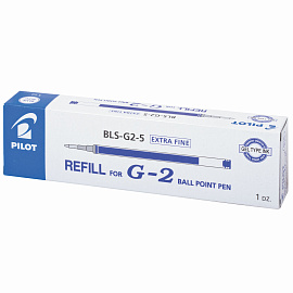 Стержень гелевый Pilot BLS-G2-5 синий 110 мм (толщина линии 0.3 мм)