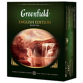Чай черный Greenfield English Edition 100 пакетиков