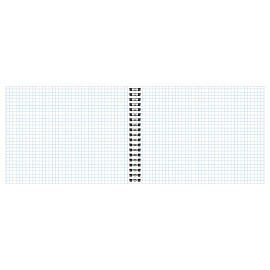 Блокнот А5 40л. на гребне BG "Just black