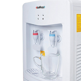 Кулер для воды HotFrost V118 E белый (нагрев и охлаждение)