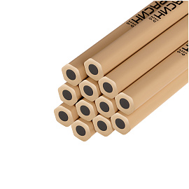 Карандаш ч/г Красин "Конструктор" 8М (8B) шестигран., заточен. фото Карандаш ч/г Красин "Конструктор" 8М (8B) шестигран., заточен.