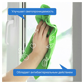 Средство для мытья стёкол и зеркал Synergetic 0.5 л