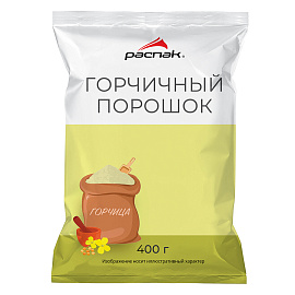 Горчичный порошок РАСПАК, 400 г, 11200