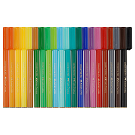 Набор для рисования Faber-Castell "Connector Dinosaur" 20 фломастеров