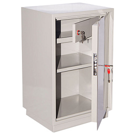 Шкаф металлический (архивный) для документов Контур КБС 011т (серый, 420x360x660 мм)