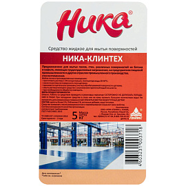 Средство для мытья полов Ника-Клинтех 5 л (концентрат)