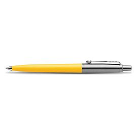 Ручка шариковая Parker Jotter Originals Yellow цвет чернил синий цвет корпуса серебристый/желтый (артикул производителя 2076056)