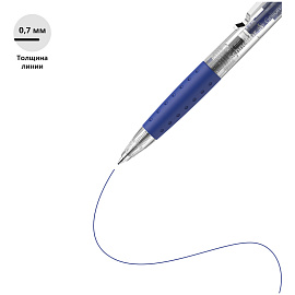 Ручка гелевая автоматическая Schneider "Gelion+" синяя, 0,7мм фото Ручка гелевая автоматическая Schneider "Gelion+" синяя, 0,7мм