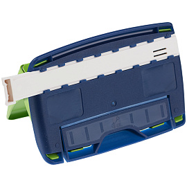 Дырокол Berlingo "Power TX" 10л., металлический, с линейкой, зеленый фото Дырокол Berlingo "Power TX" 10л., металлический, с линейкой, зеленый