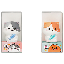 Точилка MESHU, "Kitten", 1 отверстие, ассорти фото Точилка MESHU, "Kitten", 1 отверстие, ассорти