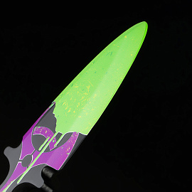 Нож деревянный ТРИ СОВЫ Тычковый, серия легендарный, "Кислота", пакет с европодвесом