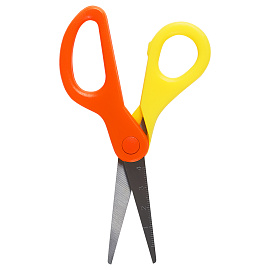 Ножницы детские Мульти-Пульти "Приключения Енота" 13,5см, с линейкой, ассорти, европодвес фото Ножницы детские Мульти-Пульти "Приключения Енота" 13,5см, с линейкой, ассорти, европодвес