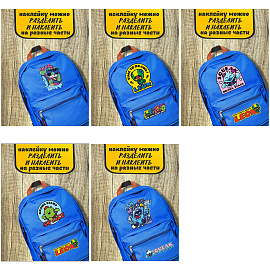 Термонаклейки Brawl Stars, ассорти фото Термонаклейки Brawl Stars, ассорти