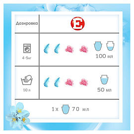 Кондиционер для белья Е "Свежий", 1л