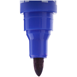 Маркер перманентный OfficeSpace "8004" синий, пулевидный, 2мм фото Маркер перманентный OfficeSpace "8004" синий, пулевидный, 2мм