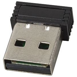 Клавиатура беспроводная бесшумная, USB, 104 клавиши, SONNEN 1065, черная, 513951