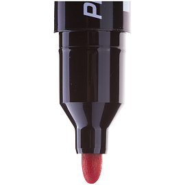 Маркер перманентный Berlingo "Multiline PE200" красный, пулевидный, 2мм