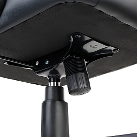 Кресло игровое Helmi HL-S11 "Chess", экокожа черная/белая