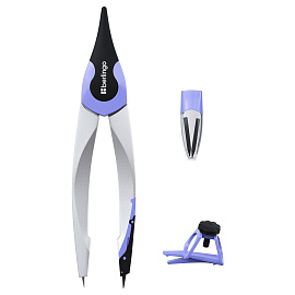 Готовальня Berlingo "Optimum", 3 предмета, циркуль 135мм, пластиковый футляр фото Готовальня Berlingo "Optimum", 3 предмета, циркуль 135мм, пластиковый футляр