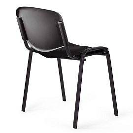 Стул STAFF "Iso Plast CF-009", черный каркас, пластик черный, 532569 фото Стул STAFF "Iso Plast CF-009", черный каркас, пластик черный, 532569