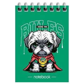 Блокнот А7 40л. на гребне BG "Забавные питомцы