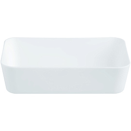 Лоток для канцелярских принадлежностей СТАММ, 13*17,8*4,4см, пластиковый, белый фото Лоток для канцелярских принадлежностей СТАММ, 13*17,8*4,4см, пластиковый, белый