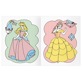 Раскраска водная 200*250, 8 стр., ТРИ СОВЫ "Раскрась водой. Принцессы фото Раскраска водная 200*250, 8 стр., ТРИ СОВЫ "Раскрась водой. Принцессы