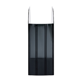 Лоток для бумаг вертикальный СТАММ "Фаворит", тонированный черный, ширина 90мм фото Лоток для бумаг вертикальный СТАММ "Фаворит", тонированный черный, ширина 90мм