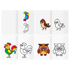 Раскраска А5, 16 стр., ТРИ СОВЫ "Посмотри и раскрась. Выпуск №3