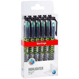 Текстовыделитель Berlingo "Textline HL450" зеленый, 0,5-4мм фото Текстовыделитель Berlingo "Textline HL450" зеленый, 0,5-4мм