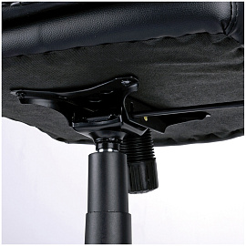 Кресло руководителя Helmi HL-E06 "Balance", экокожа черная, механизм качания фото Кресло руководителя Helmi HL-E06 "Balance", экокожа черная, механизм качания