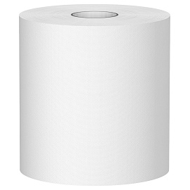 Полотенца бумажные с центральной вытяжкой 200 м, VEIRO (Система M2) COMFORT, 1-слойные, белые, КОМПЛЕКТ 6 рулонов, KP210, КР210