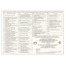 Аптечка первой помощи офисная ФЭСТ (пластиковый бокс, 1016)