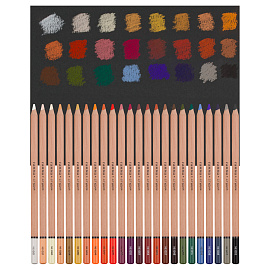 Пастельные карандаши Гамма "Студия", 24цв. , картон.упаковка