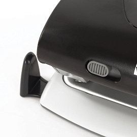 Дырокол BRAUBERG "Jet", до 40 листов, черный, 224341