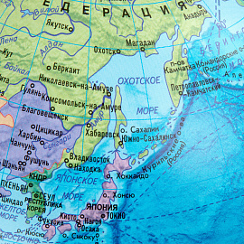 Глобус политический GLOBEN "Классик", 21 см, с подсветкой, К012100010