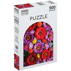 Пазл 500 эл. ТРИ СОВЫ "Цветочный паттерн фото Пазл 500 эл. ТРИ СОВЫ "Цветочный паттерн