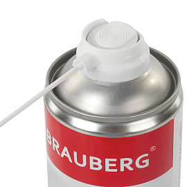 Баллон со сжатым воздухом BRAUBERG ДЛЯ ОЧИСТКИ ТЕХНИКИ, 800 мл, 513691 фото Баллон со сжатым воздухом BRAUBERG ДЛЯ ОЧИСТКИ ТЕХНИКИ, 800 мл, 513691