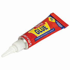 Клей моментальный (суперклей) BRAUBERG, 3 г, ПРОЧНЫЙ, отрывная мультикарта, 605566 фото Клей моментальный (суперклей) BRAUBERG, 3 г, ПРОЧНЫЙ, отрывная мультикарта, 605566